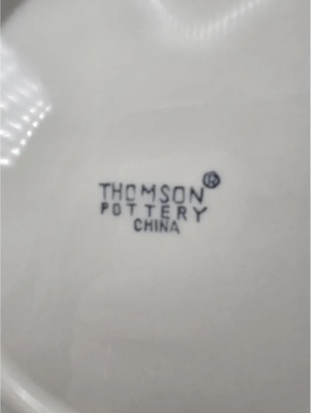 Set of 3 Thomson Pottery Birdhouse Dinner Plate 10.25